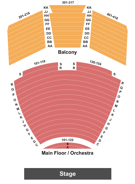 Baum Walker Hall At Walton Arts Center Funny Girl Seating Chart